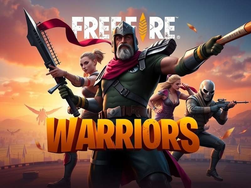 Free Fire Valiant Warriors Game Banner